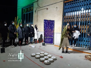 جشنواره شرهانی با نمایش خیابانی مین  مهمان مردم خمینی شهر شد 3