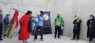 منتخب رویداد خیابان تئاتر ایران در دهلران به روی صحنه رفت 2
