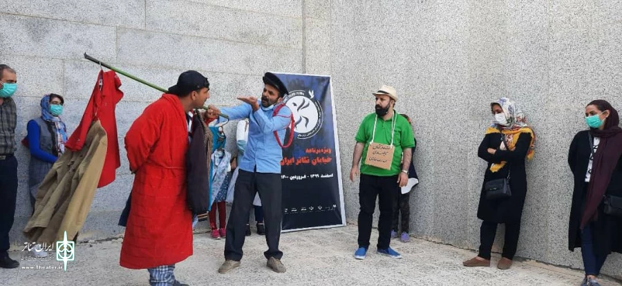 منتخب رویداد خیابان تئاتر ایران در دهلران به روی صحنه رفت 2