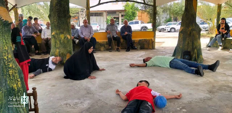 افتتاح ایستگاه تئاتر خیابانی در شهرستان مهران
 3